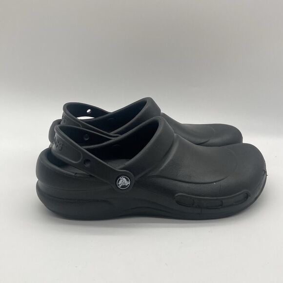 Mens Size 8 Crocs Adult Bistro Clogs Slip Resistant Work Shoes Sneakers - Picture 1 of 10